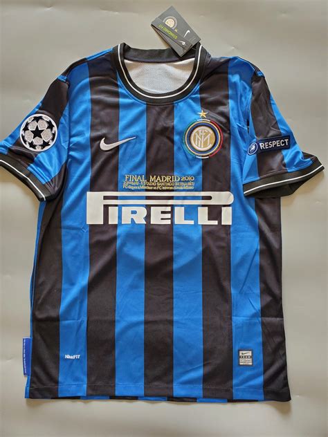 Vintage Soccer Jersey Inter Milan 2009-2010 Home 4 Javier | Etsy