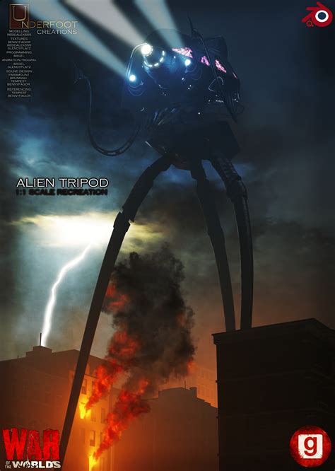 ArtStation - War Of The Worlds 2005 War Machine