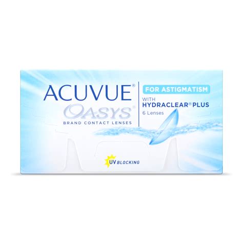 Acuvue Oasys Astigmatism Contact Lens (6 lens pack) for 2 week use ...