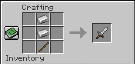 How to make a sword in Minecraft: Step by Step Guide