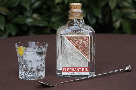 Elephant Gin Review - Gourmantic