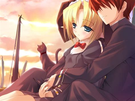 Anime Couple In Love Wallpapers - Wallpaper Cave