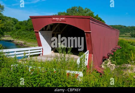 Winterset Iowa home of Bridges Of Madison County, bridges, sign, Francesca, Roseman Bridge ...