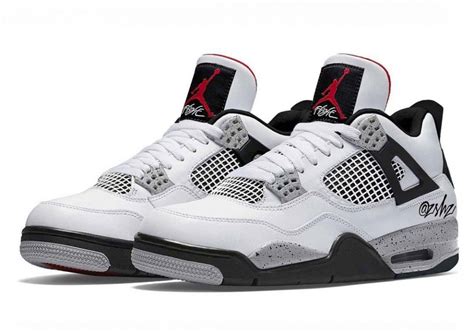 Air Jordan 4 White Cement 2021 - Le Site de la Sneaker