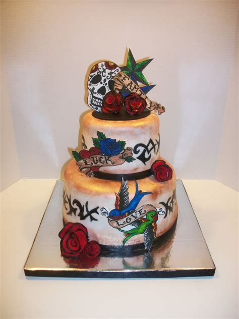 Tattoo Cake - CakeCentral.com