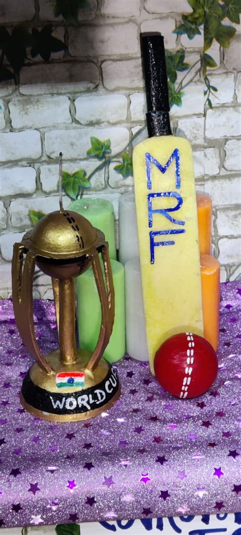 World Cup Trophy 2023 Replica Made By Candle Artist In Kolkata Ahead Of Ind Vs Aus Final | India.com