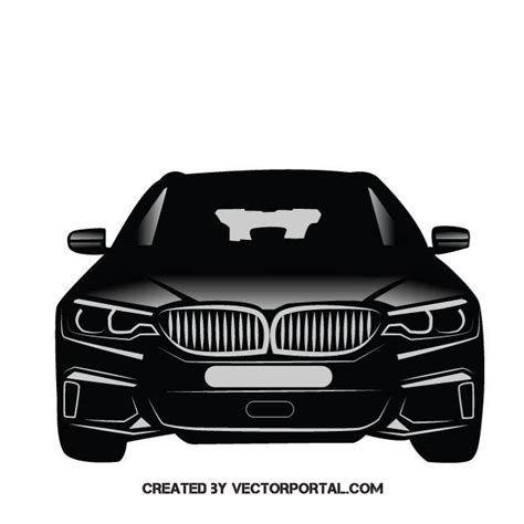 Bmw Car Silhouette Vector