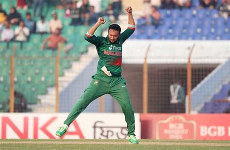 Shakib Al Hasan celebrates after taking a wicket | Cricket Photos ...