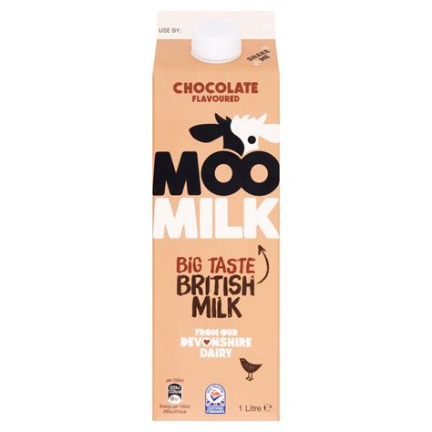 Moo Milk Chocolate Flavoured 1% Fat Milk 1 Litre | Milk | Iceland Foods