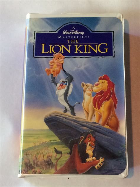 Disney Masterpiece VHS Lion King - boxmodular.com.br