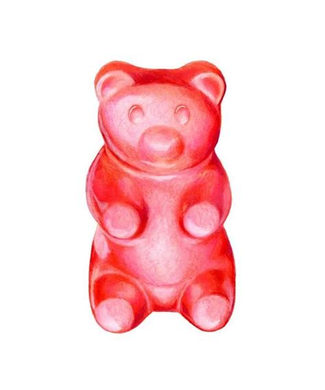 Kendyll Hillegas - Gummy Bear Red | Gummy bears, Prismacolor art, Realistic drawings