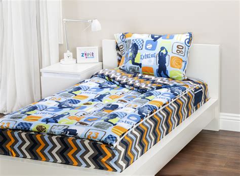 Zipit Bedding Set - Zip-Up Your Sheets and Comforter Like a Sleeping Bag | eBay