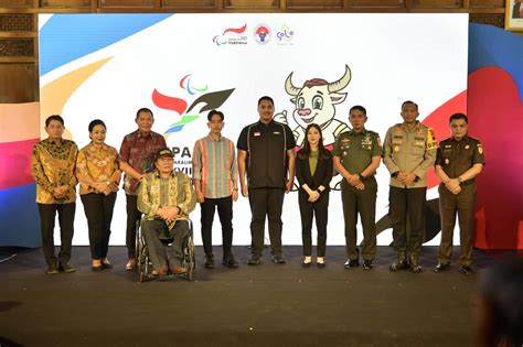 Logo dan Maskot Peparnas XVII Tahun 2024 Resmi Diperkenalkan di Solo - Sinpo.id