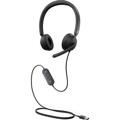 Microsoft Modern USB Type-A Wired On-Ear Headset 6IG-00001 B&H