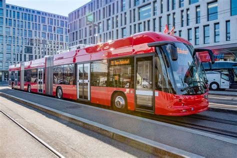 12 Trolleybuses by Hess will hit Lausanne - Sustainable Bus