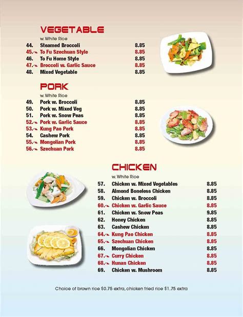 Menu at Golden Wok restaurant, Pasco, North Road 68 C&D