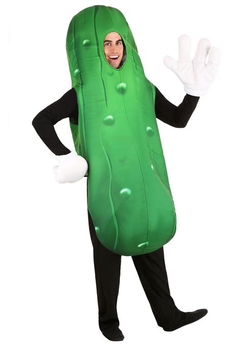 Pickle Adult Costume | Adult Food Halloween Costumes