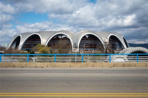 Rungrado 1st of May Stadium in Pyongyang, North Korea Editorial Image - Image of architecture ...