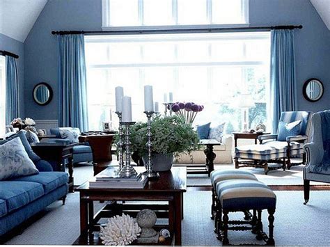 Những mẫu thiết kế phòng khách màu xanh dương | AccHome