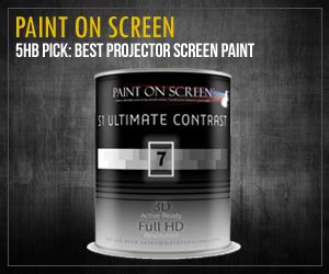 磊 Best Projector Screen Paint (December 2019) - Buyer’s Guide & Reviews