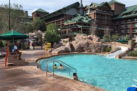 Disney Wilderness Lodge Swimming Pool - Water Slide