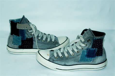 Sashiko shoes converse chuck taylor – Artofit