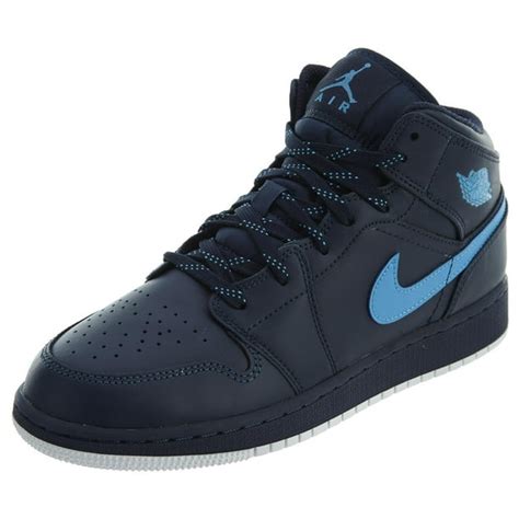 Jordan - Nike Jordan Kids Air Jordan 1 Mid BG Basketball Shoe - Walmart.com - Walmart.com