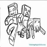 Minecraft Dantdm Coloring Pages Printable sketch template