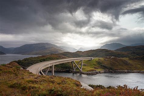 Kylesku Bridge, gateway to the Assynt Photograph by Louise Welcome - Pixels