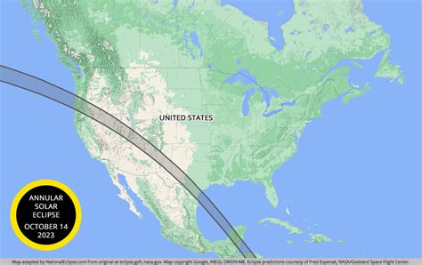 National Eclipse | Upcoming Eclipse Maps | April 8, 2024 - Total Solar ...