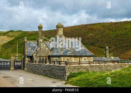 Dunraven castle gatehouse south Wales Stock Photo: 49783130 - Alamy