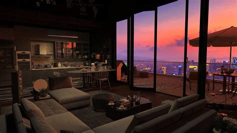 Cozy Apartment with Sunset View : r/CozyPlaces