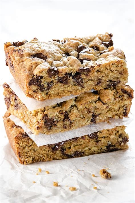 Chocolate Chip Oatmeal Cookie Bars - Erren's Kitchen