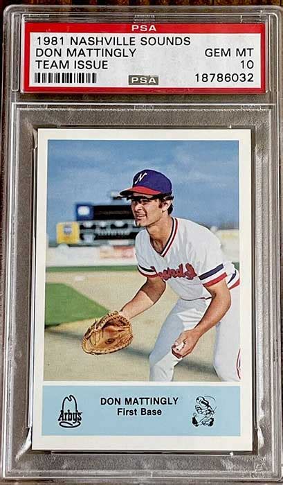 The Top 5 Essential Don Mattingly Rookie Cards