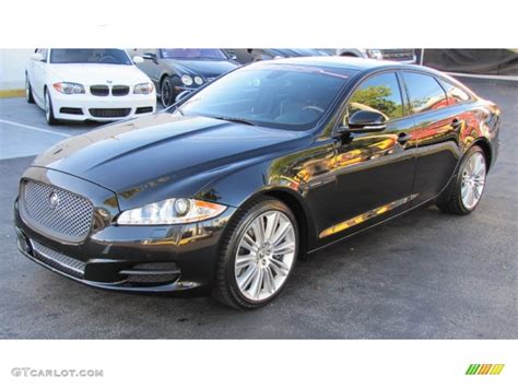 Ebony Black 2011 Jaguar XJ XJ Supercharged Exterior Photo #74513034 | GTCarLot.com