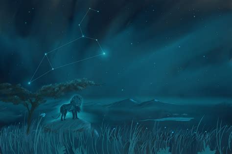 Leo Constellation by Ahmad Alromeadheen : r/ZodiacArt