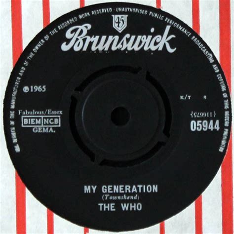 The Who - My Generation (1965, Vinyl) | Discogs