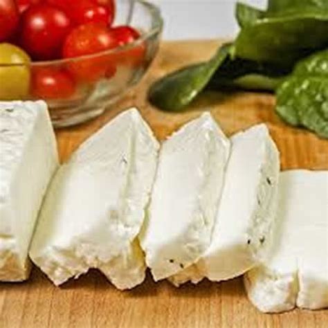 Halloumi cheese semi-hard: 1kg meat substitute - Cheese and Coppa