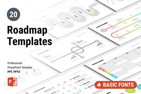 Roadmap Powerpoint Templates - Etsy