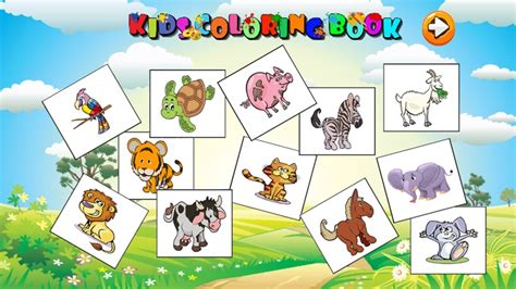 Animal Coloring Book For Kids Education Game by Watchara Khansang