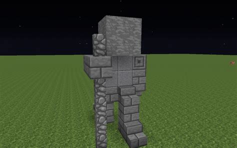 Minecraft Statue Schematic