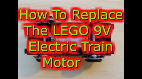 7006 How to replace the lego 9V electric train motor tutorial - YouTube