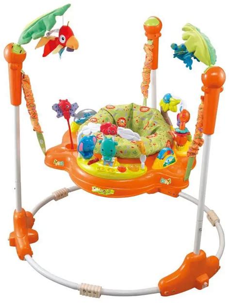 Multifunctional Electric Baby Jumping Walker Cradle Rainforest Baby Swing Body building Rocking ...