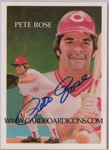 Card of the Day: 1985 Topps Pete Rose autograph