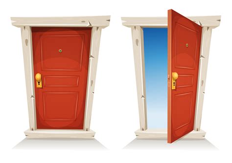 Open Door Clipart