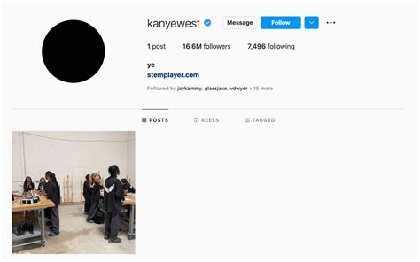 Kanye West Official Instagram