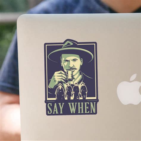 Say When Sticker – The Chivery