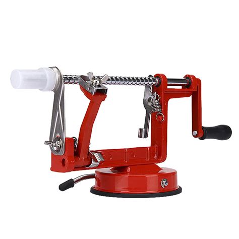 Three in One Peeler Multifunction Fruit Peeler Machine Apple Peeler Slicer Corer-in Shredders ...