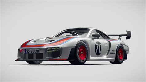 Porsche 935 2019 MobyDick - Buy Royalty Free 3D model by SQUIR3D ...