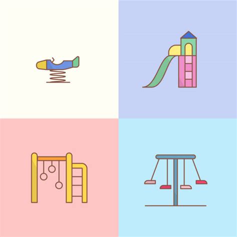 Royalty Free Playground Equipment Clip Art, Vector Images ...